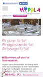 Mobile Screenshot of hoppla-satrup.de